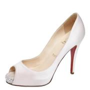 Pre-owned Rosa sateng Christian Louboutin haeler