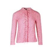 Pre-owned Rosa bomull Prada Cardigan