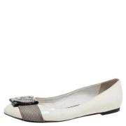 Pre-owned Hvitt skinn Giuseppe Zanotti Flats