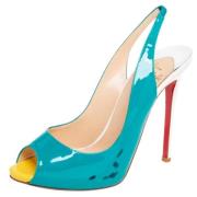 Pre-owned Hvitt skinn Christian Louboutin haeler