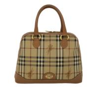 Pre-owned Beige Canvas Burberry veske