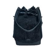 Luna håndlaget bucket bag i lammeskinn