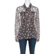 Pre-owned Flerfarget silke Armani Top