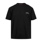 Brodert Crew-neck T-skjorte med Logo