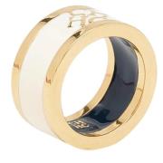 Pre-owned Beige Plast Carolina Herrera Ring