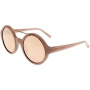 Dusky Rose Gold Mirror Sunglasses