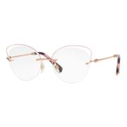 Rose Gold Pink Butterfly Eyewear Frames