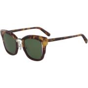 SF 886S Sunglasses in Red Havana/Green