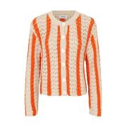 Hobbs Cardigan - Summer Sand Flame