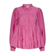 Yaspala Ls Shirt S. - Raspberry Sorbet