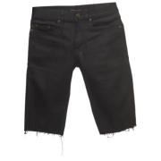 Pre-owned Svart denim Yves Saint Laurent shorts