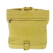 Pre-owned Gul skinn Bottega Veneta skulderveske