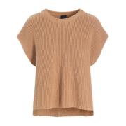 Terracotta Strikket Bluse