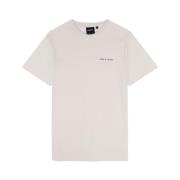 Beige Lyle & Scott Towelling T-Shirt