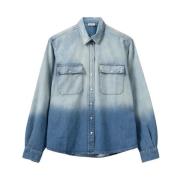 Denim H2o Fagerholt Dip Dye Cowgirl Shirt Overdeler