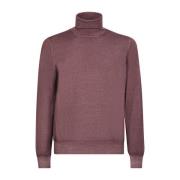 Bordeaux Ull Roll Neck Pulloer