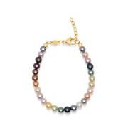 Women's Rainbow Pearl Bracelet