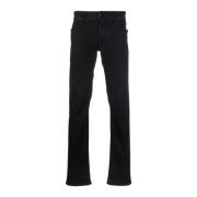 Svarte Nick Slim Jeans