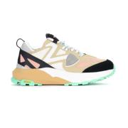 Rocx Sneaker i Rosa og Beige