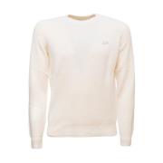 Stor Strikket Crew Neck Genser