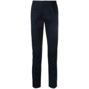 Nautic Blue Slim-Fit Chino Bukser