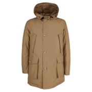 Bomullsblanding Parka Jakke