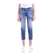 Cropped Jeans for kvinner