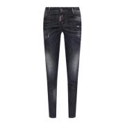 Sorte Skinny Jeans for Kvinner