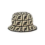 Raffia Bucket Hat