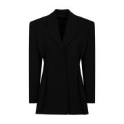 Sort Givenchy blazer i jomfruull