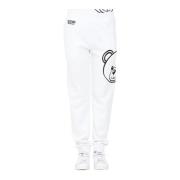 Casual hvite sweatpants for kvinner