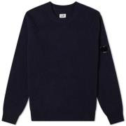 Klassisk Crew Neck Lammeull Strikkegenser