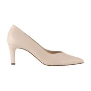 Beige Lær Boulevard 60 Pumps