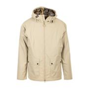 Beige Hooded Domus Jakke