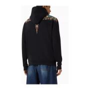 Grizzly Wings Regular Hoodie Svart Oransje