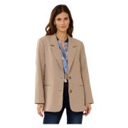 Sand 2-Biz Femir Blazer - Sand Blazer