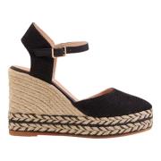 Metallisk Mesh Tiri Espadrillesko