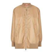 Leigh Bomber Jakke Tan