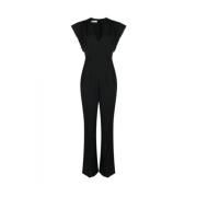 Dame Jumpsuit - Svart Polyester