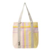 Carmela Tote - Multicolor Blek Rosa