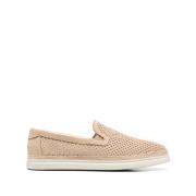 Brune Nabuk Slip-On Loafers