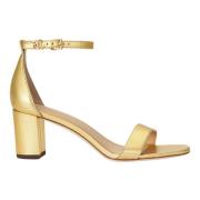 Metallic Leather Sandal Sko