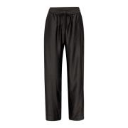 Elegant Satin Wide Leg Pants