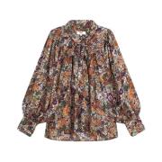 Vintage Floral Blouse Lassie