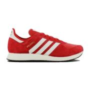 Scarlet Red Retro Sneakers