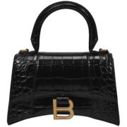 Svart skinn Balenciaga Timeglass