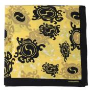 Solsikker Print Bomull Foulard Skjerf