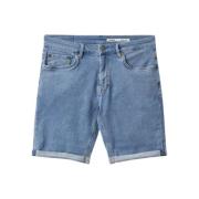 Denim Markus Shorts med Elasthane