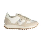 Beige Sneaker med Kontrastdetaljer