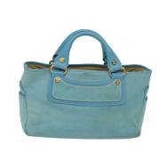 Pre-owned Suede handbags